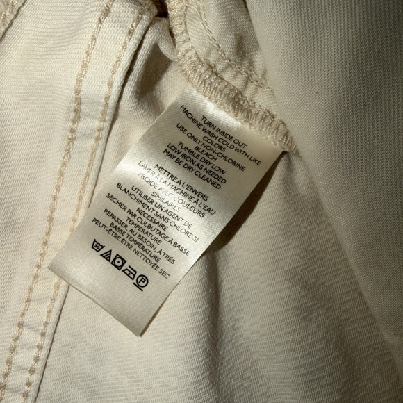 Pilcro & the Letterpress Anthropologie Embroidered Slim Boyfriend Jeans 32x28 - Picture 5 of 7